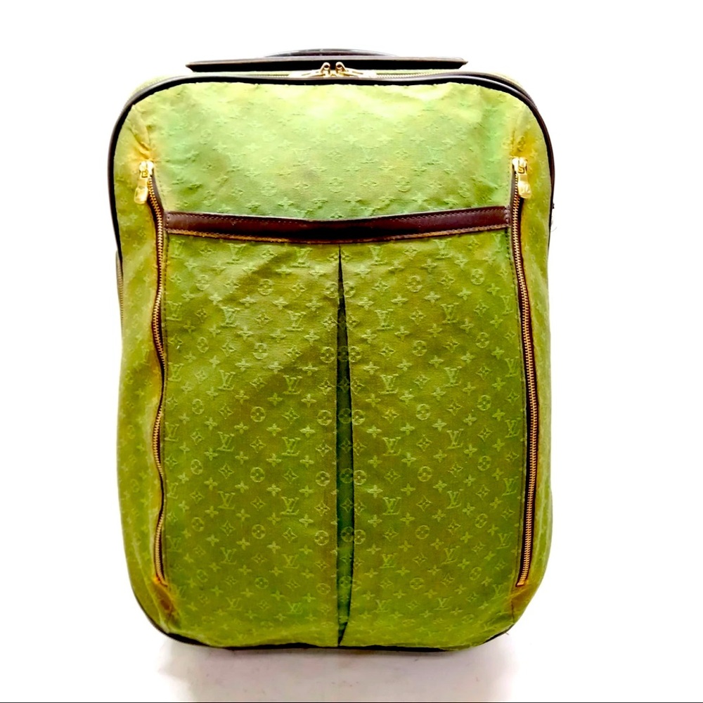 Louis Vuitton Mini Lin Rolling Suitcase